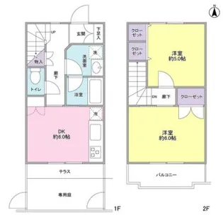 River Terraceの間取り