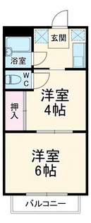 レジデンス21【1階】の間取り