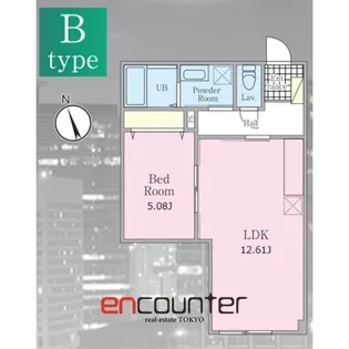 ジョイヴィレッジ市ヶ谷【3階】の間取り