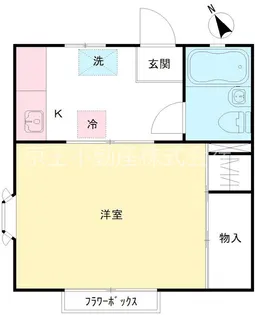 シェモア松原【2階】の間取り