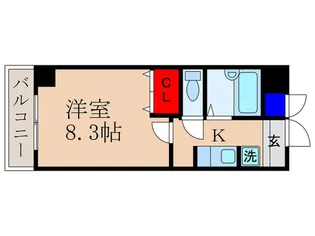 ツインズ・スクエア【2階】の間取り