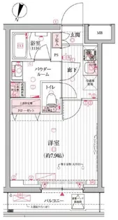 ARCOBALENO SAKURASHINMACHI【3階】の間取り