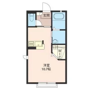 ウィザードE【1階】の間取り