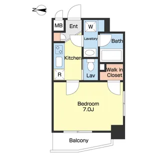 リーリックV【2階】の間取り