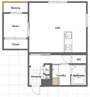 アルテマイスターマラマ【1階】の間取り