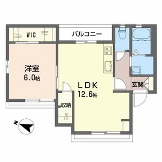 カーサ翠【2階】の間取り