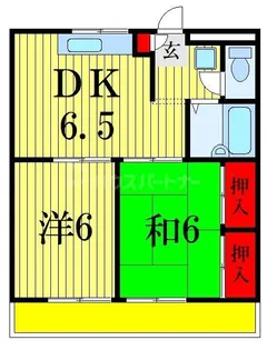 メゾングランドリヴィエール【4階】の間取り