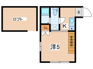 マピエス西生田4【1階】の間取り