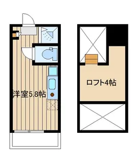 ファーストハウス武蔵関【1階】の間取り