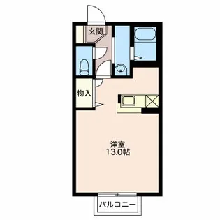 グリーンヴィレッジ【2階】の間取り