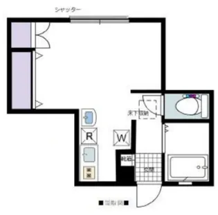 YSビラ【1階】の間取り