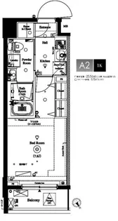 AXAS池袋レジデンス【9階】の間取り