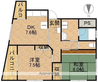 野田ビルI【3階】の間取り