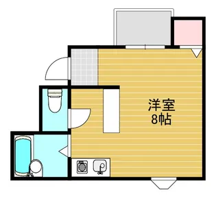 オンセカーサ【4階】の間取り
