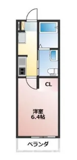 moca 星のすみか【1階】の間取り