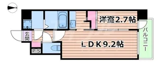 ミラージュパレス都島本通【8階】の間取り
