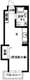第二原嶋ビル【4階】の間取り