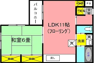 グランフォルム森【3階】の間取り