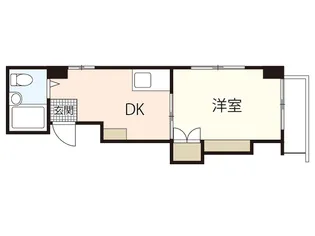 Sビル三篠【4階】の間取り