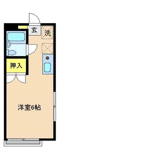 ソシアルハイツ【1階】の間取り