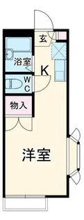 セントラルリバーII【2階】の間取り