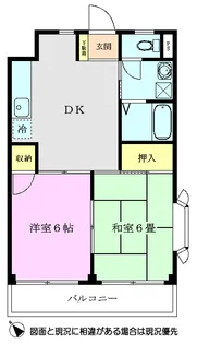 ルネサンス石神【2階】の間取り