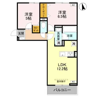 charme【3階】の間取り