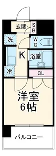 マキシヴ関内【5階】の間取り