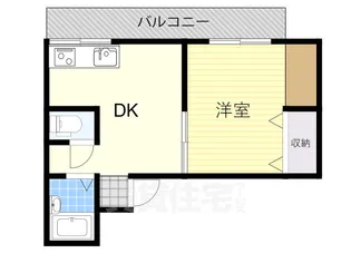 サニーハイツ【3階】の間取り
