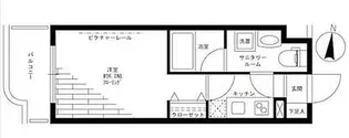 グリフィン横浜・東白楽弐番館【10階】の間取り