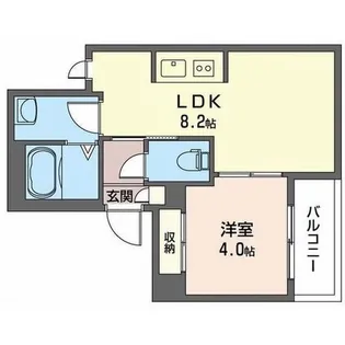 ベル・グランツ金沢八景 A【2階】の間取り