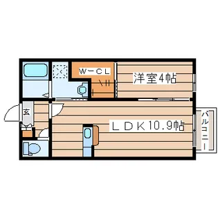 シャーメゾンN・II【2階】の間取り