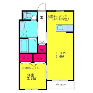 COCO HOUSE【1階】の間取り