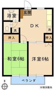 ハイムシャルム【2階】の間取り