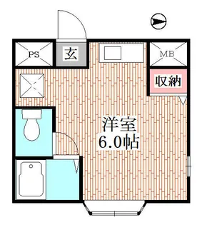 レアルハイム【3階】の間取り