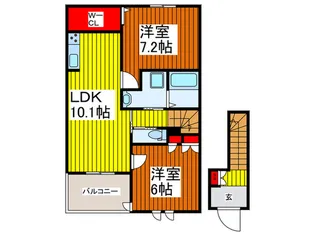 仮)本町ヒルズの間取り