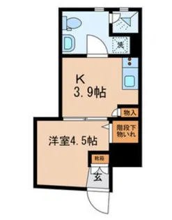 エル・スール【1階】の間取り