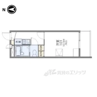 レオパレスYANA【3階】の間取り