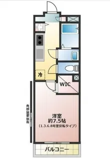 アヴェニール南通町【1階】の間取り