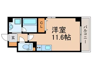 グランフォーレ住吉【3階】の間取り