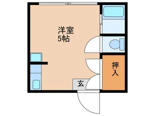 サンローズ小林【1階】の間取り