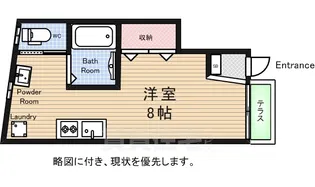 レコルティーヌ【1階】の間取り