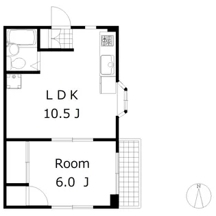 群馬県高崎市江木町【マンション】の間取り
