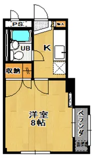 グリーンパーク【3階】の間取り