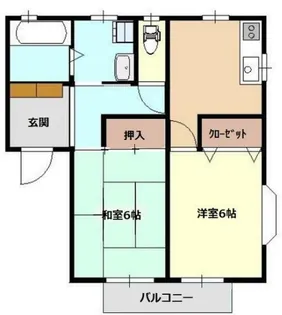 NTハイム【1階】の間取り