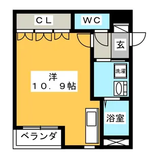 ブルーム【1階】の間取り