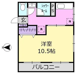 栄喜ビル【2階】の間取り