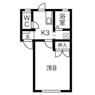 トムハウス【2階】の間取り