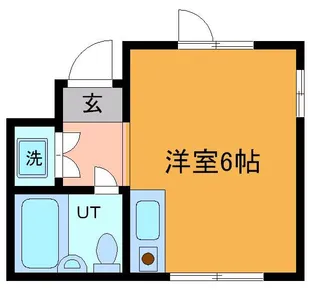 エムズ東船橋【1階】の間取り