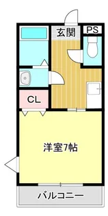 カモミール【3階】の間取り